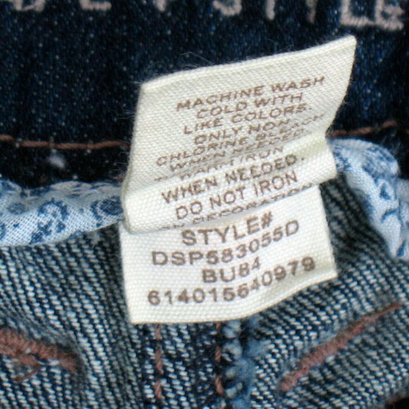 Sonoma Flare Dark Stretch Low Rise W/ Belt Tag 10 - Picture 7 of 8